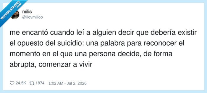 vida,suicidio,opuesto,decisión,renacer